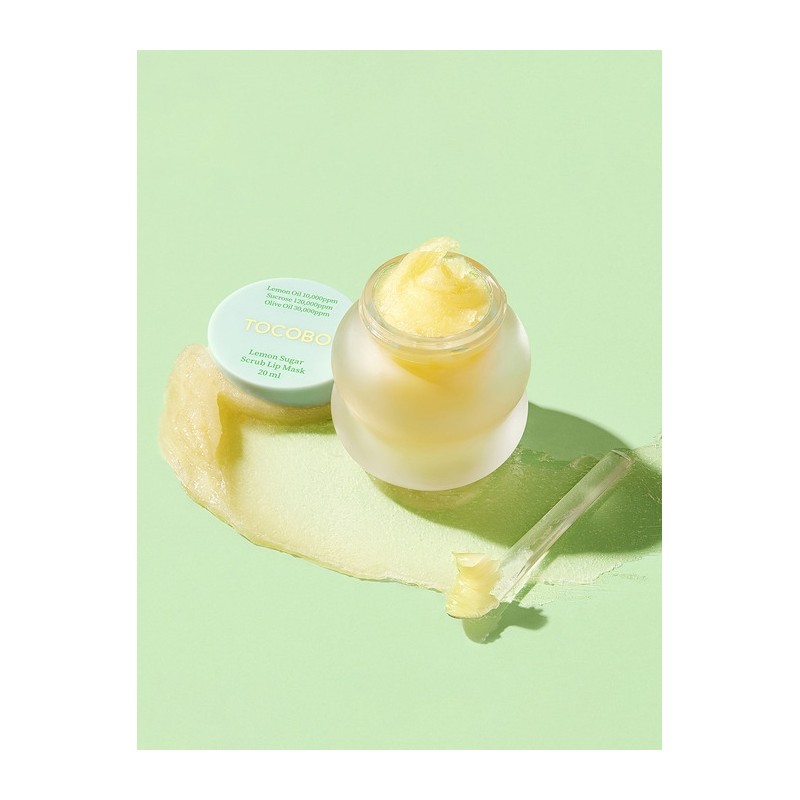 Lemon Sugar Scrub Lip Mask / 레몬 슈가 스크럽 립