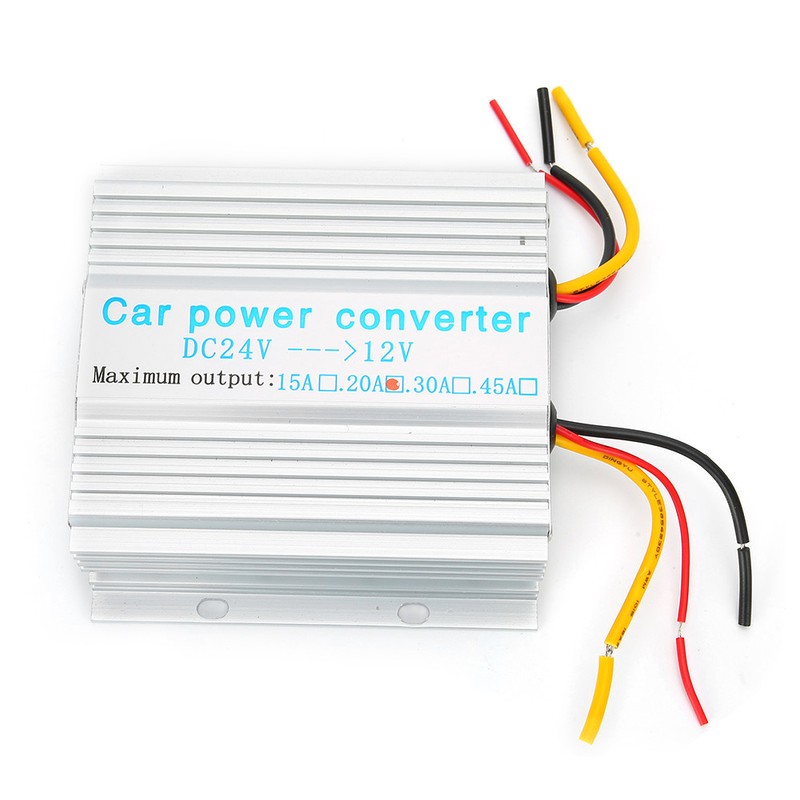 240W DC 24V to 12V Car Power Converter 20A Regulator