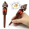 Farting Poop Pen with Punching Arms - Brown Funny Gag