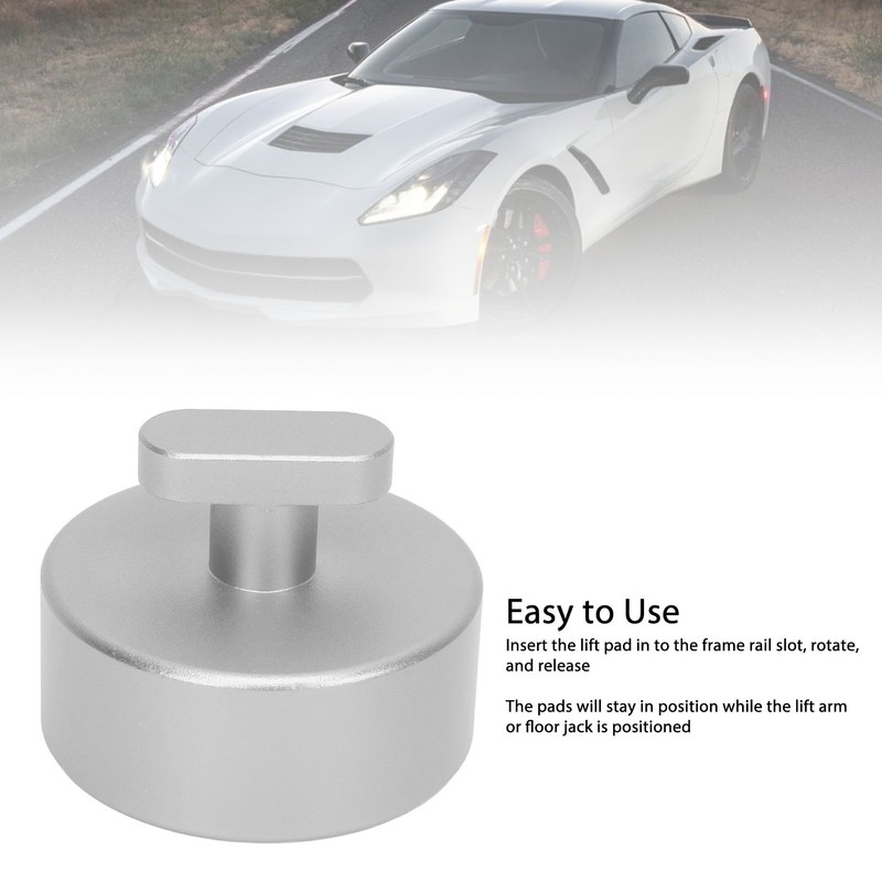 4PCS Jack Pad Billet Aluminum Lift Point Jack Adapter Pucks