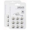 Bluelounge CableDrop Mini, 9pcs - White (2 Packs)