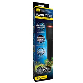 FLUVAL T100 Submersible Electronic Aquarium Heater for Aquariums up to 100L