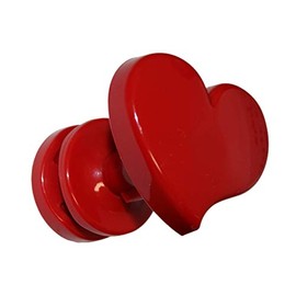 Generisch Metal Towel Rail Hook Dryer Bathroom Radiator Colourful Colourful Funny (Heart)