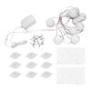 10 LED Dressing Table Makeup Lamp Bathroom Toilet Punch Free