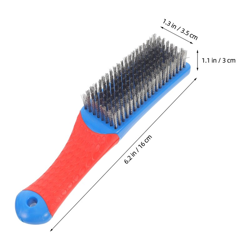 Stainless Steel Wire Brush for Rust Removal, Heavy Duty Wire