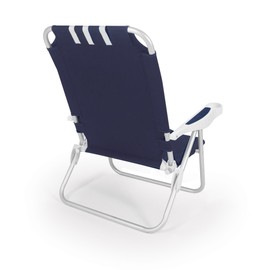 ONIVA - a Picnic Time brand Monaco Folding Beach Chair, Navy , 30 x 26 x 5