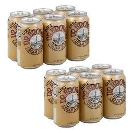 Dr. Browns Soda, Diet Cream Soda, 12oz cans Pack of 12