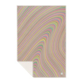 Rumpl CozyHemp Blanket | Ultra Soft Organic Blanket for Camping, Picnics, Traveling, Concerts | 50" x 70" | Deckstripe