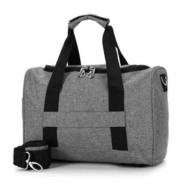 WITTCHEN Office Collection Travel Bag Training Bag Practical and Multifunctional, Gray, Kleine Tasche, Small Bag