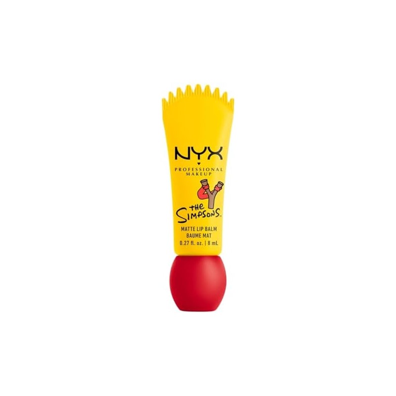 Nyx Professional Makeup, Colección Simpson. Smushy Matte Lip Balm, Tono: