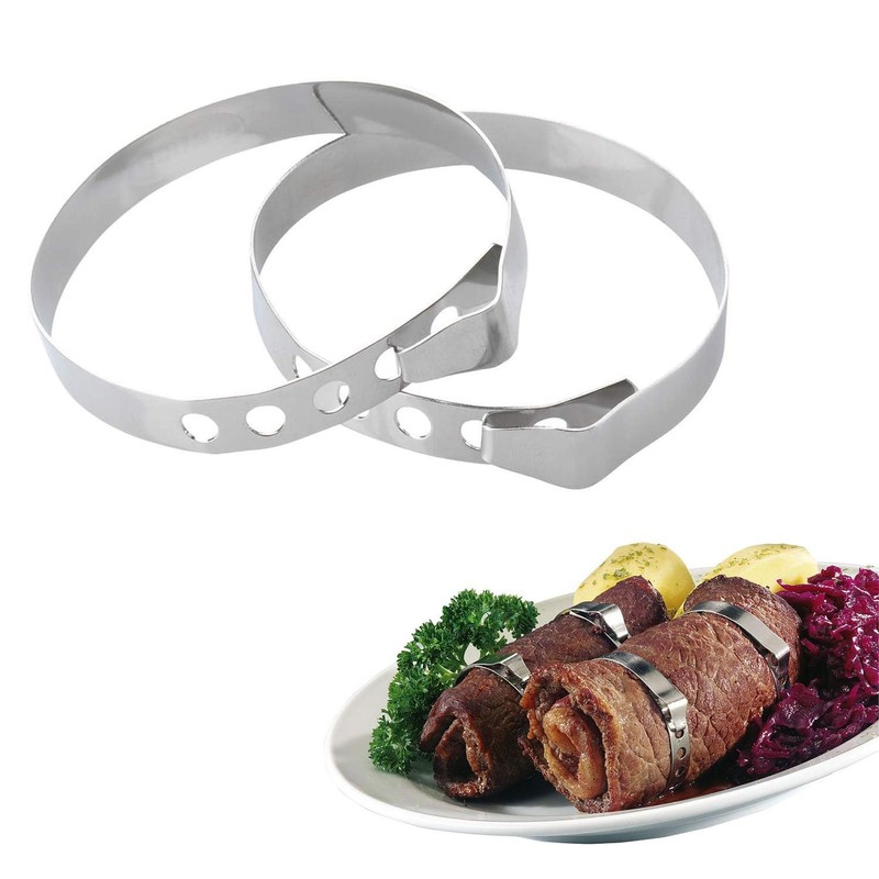 Westmark Meat Roll Rings, Silver, 6-Piece