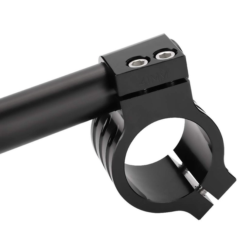 VOBOR Clip On Handlebars - Universal 41mm Metal Motorbike Handlebars,