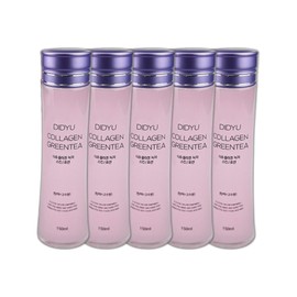 Didiyu Diju Cooling Absorbent Moisturizing Toner Facial Moisture Toner Collagen Green Tea 150ml 5pcs / 디쥬 쿨링 흡토 보습 화장수 페이셜 수분 토너 콜라겐 녹차 150ml 5개