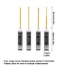 4 Pcs Hex Screw Driver Set, 1.5mm 2.0mm 2.5mm 3.0mm