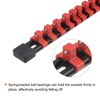 sourcing map Socket Organizer 3/8" Drive x 15 Clips Portable