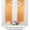 Sparkle Backdrop Curtain Gold 2 Panels Set Sequin Photo Backdrop