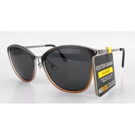 Foster Grant Womens POLARIZED Sunglasses LP 1802 GRAY POL New