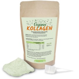 Vegan Collagen 500g Plant-Based Eco Friendly and Animal Free Alternative to Traditional Collagen Free from Flavours, Colourings and Sweeteners Promotes Joints, Connective Tissue, Hair