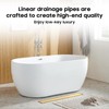 DLONE Linear Shower Drain | 32" AISI 304 Stainless Steel