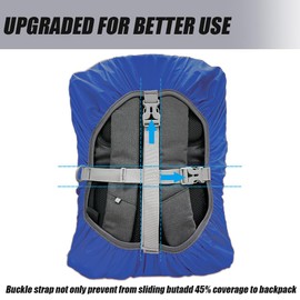 LICQIC Waterproof Rain Cover for Backpack, Reflective Rucksack Rain Cover for Outdoor, Hiking, Camping, Traveling, Cycling