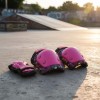 Kit Protecciones Adulto Rodilleras Coderas Muñequeras Iciqlo Rosa