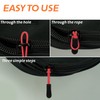 TORMEN Zipper Pulls Strong Nylon Cord Pulls Non-slip Zipper Tabs