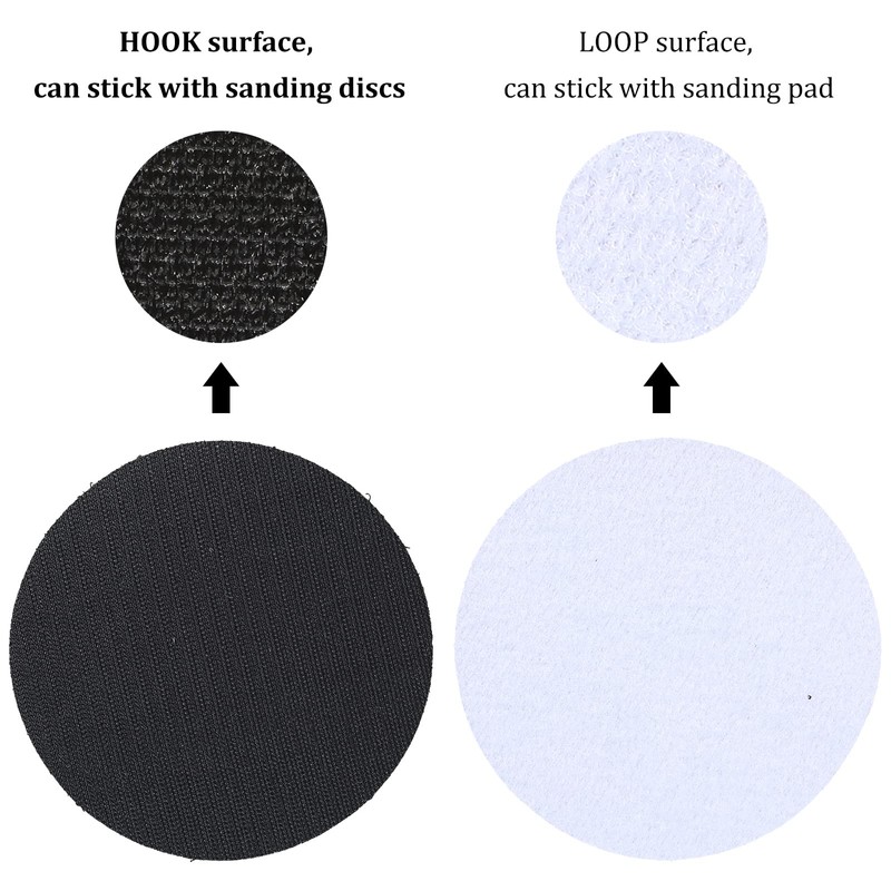 Boao 6 Inch Hook and Loop Soft Foams Buffering Pad