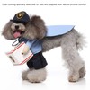Pet Mail Carrier Costume Soft Funny Costumes Pet Suit with