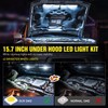 Nilight 2pcs Under Hood Light Strip 42LED Waterproof Underhood Work