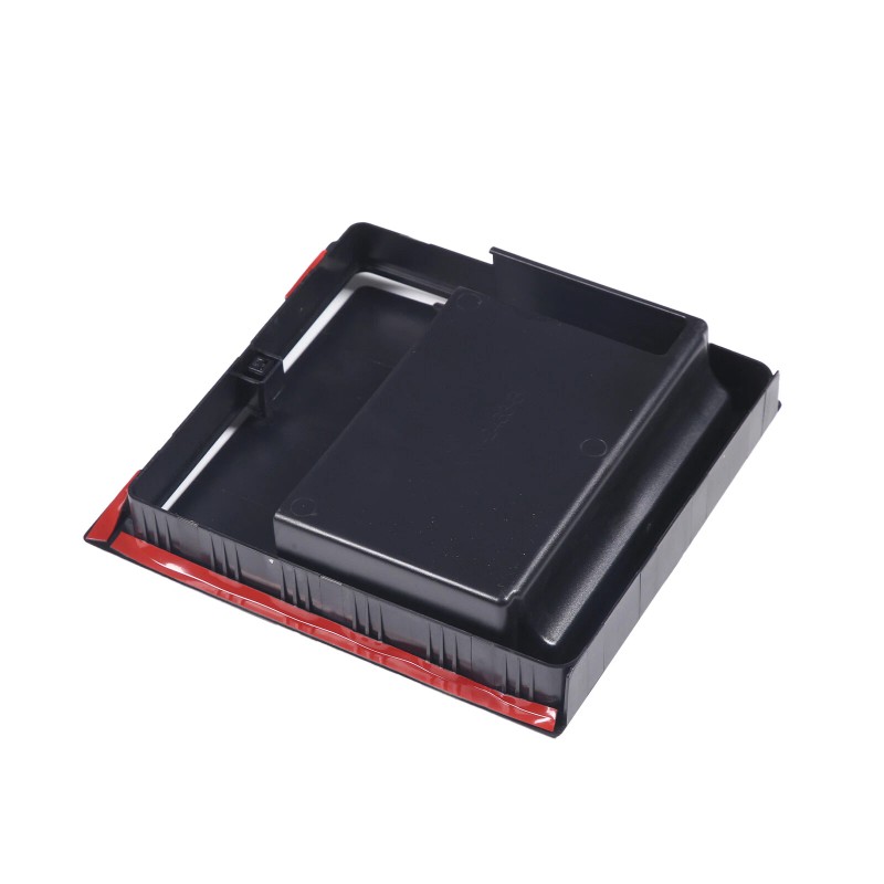 car-attention Armrest Hidden Compartment Privacy Storage Box Black For Toyota