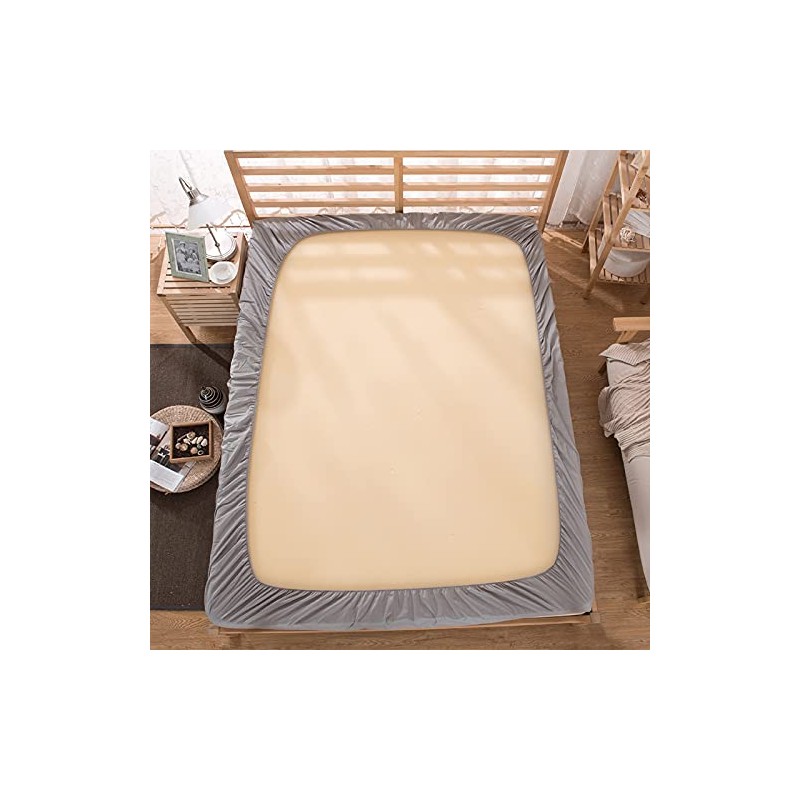 ESFOTO Single Waterproof Mattress Protector Fitted Kids Single Bed Mattress