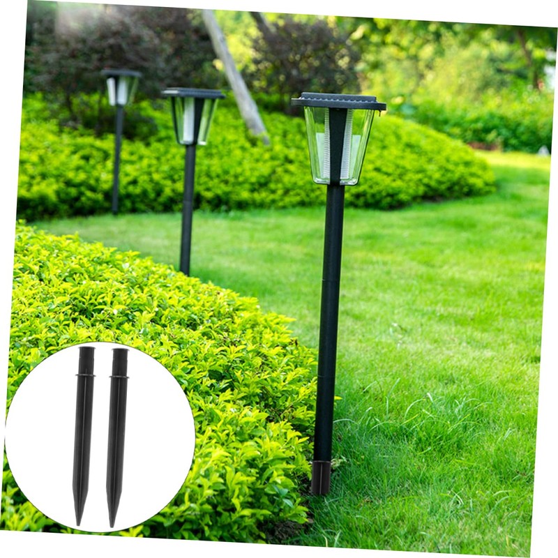 8 Sets Solar Light Stakes Path Light Replacement Stake Landscaping