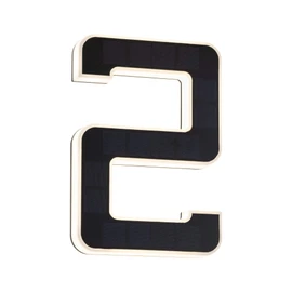 Paulmann Outdoor Solar House Number 2 3000 K IP44 Akk
