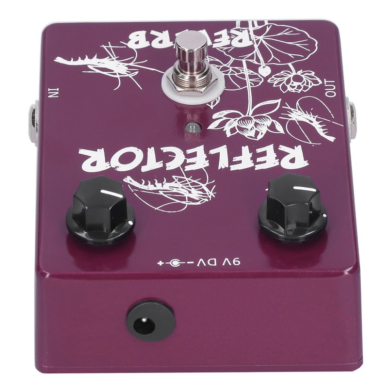 Spring Reverb Pedal Electric Guitar Reflector Effect Accessories Aluminum Alloy