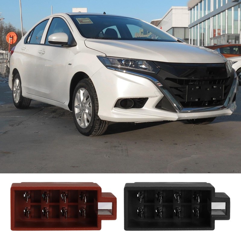 ECSiNG 2 Sets 16 Pin to ISO Adapter Socket Car