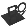 1 Pair Modern Bookend Non Slip Heavy Duty Decorative Book