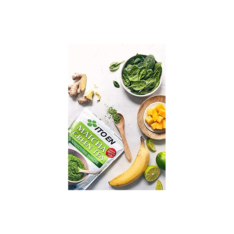 Ito En Unsweetened Japanese Matcha Green Tea Powder - 2