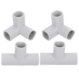 Toddmomy 4 Pieces Playpen T Shaped Connectors Replacement Parts for Playpen T Connector for Accessories for Playground and Playpen