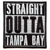 Straight Outta Tampa Bay Embroidered Iron On Patch