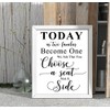 Darling Souvenir Choose A Seat Not A Side Wedding Party