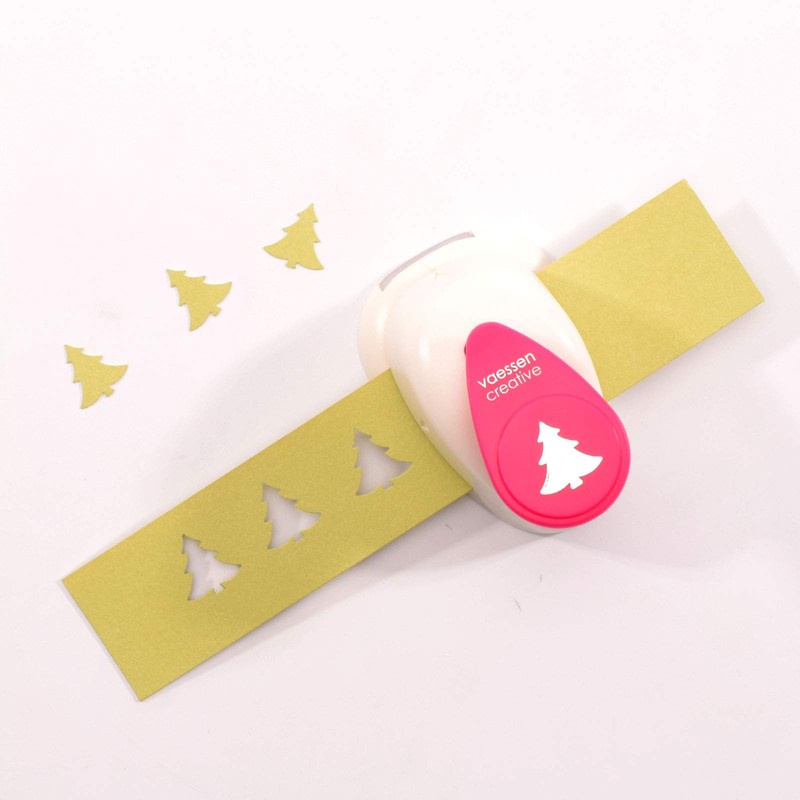 Vaessen Creative Craft Paper Punch - Fir Tree - 1,3