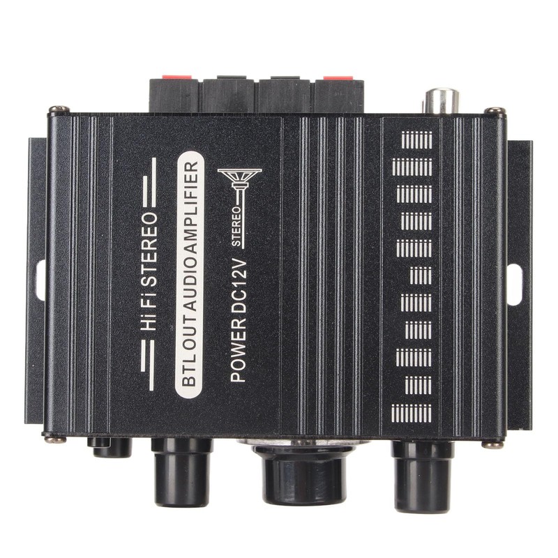 Power Amplifier, Bluetooth 5.0 Stereo Audio, 2 Channel Amplifier Receiver