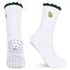 DEESEEUS Cute Pilates Socks for Yoga,Barre,Reformers US Shoe Sizes 5-11