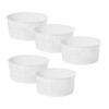 5 x Cheese Mould 12.7 x 11 cm - Variations