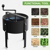 dootiva Rotary Soil Sifter Compost Sieve Garden Potting Sifting Mesh