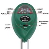 Soil pH Meter, 3-in-1 Soil Tester Kits with Moisture,Light and