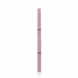 Beauty Creations - Duet Gel Con Color  Lápiz De Cejas 2 En 1 - Tono 2-taupe - Definir Rellenar Esculpir - Larga Duración - Resistente Al Agua -