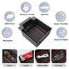 SKTU Centre Console Organiser Compatible with Seat Ateca 2016-2024 Glove