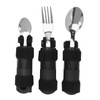 Adaptive Utensils Non Slip Handle Hemiplegia Aid Utensils Elderly Fork