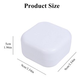 1 Pack Bamboo Soap Dishes for Bar Soap Holders for Shower for Bathroom Sink Bulk Small Wooden Soap Tray Jabonera Pretty Neat Ventilated Soap Dish Disj Disk, Detachable（White）